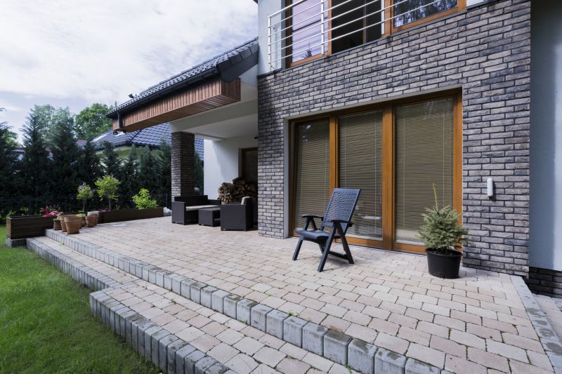 Paver Patio in Use
